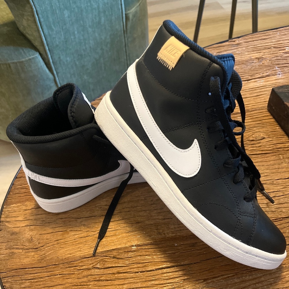 Nike women’s leather high tops